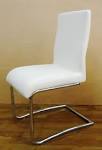 White leather dining chairs Sydney