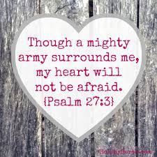 Image result for Psalm 27:3