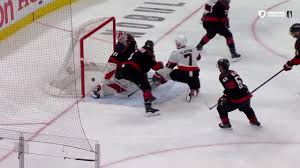 OTT@CAR: Andersen with a great save against Brady Tkachuk