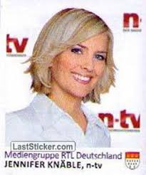 Jennifer Knäble, n-tv (Willkommen am Rhein). Sticker 82. - 82