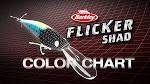 Berkley flicker shad color chart