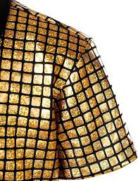 JOGAL Boy's Dress Shirt Sequins Button Down Shirts 70s Disco Party Costume - Product from Amazon.com
