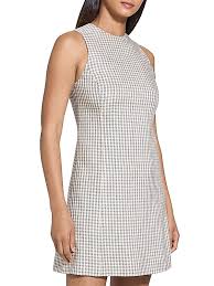 Theory Sleeveless Flare Minidress | Saks Fifth Avenue