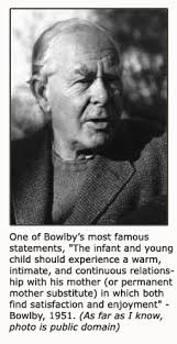 Portrait or photo of John Bowlby - The Father of Attachment Theory Because children of that time spent so much time with their nannies, they often developed ... - john-bowlby