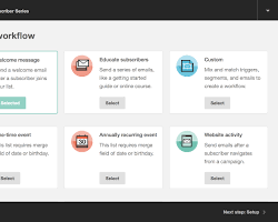 Mailchimp marketing automation software