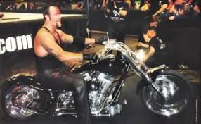 Image result for wwe super star on bikes