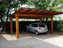 Tettoie per auto in legno