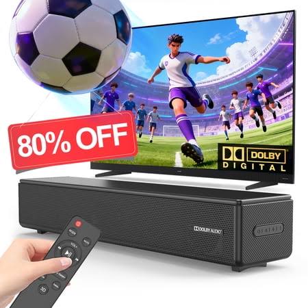Gcz Sound Bar for TV 100w Soundbar with Dolby Digital