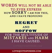 Apologizing Quotes on Pinterest | Sorry Quotes, Lucky Girl Quotes ... via Relatably.com