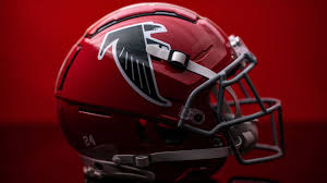 A screenshot of the Atlanta Falcons' social media profile showing the controversial throwback logo.
