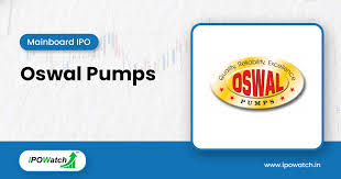 Oswal Pumps IPO GMP, Grey Market Premium Today