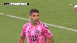 Goal: L. Suárez vs. PHI, 29'