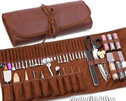 Image of Leather crafting tools