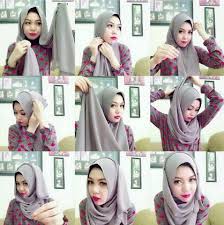 Hasil gambar untuk tutorial hijab