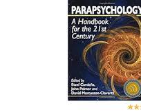 Parapsychology Handbook kitabı