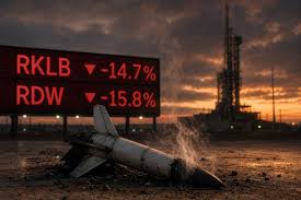 RDW, RKLB, LUNR Tumble After Blue Origin Explosion