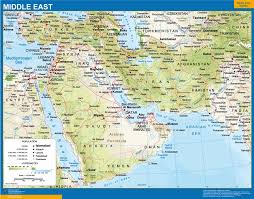 Resultado de imagen para mapa medio oriente