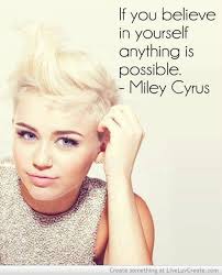 Miley Cyrus!❤   on Pinterest | Role Models, Quote and Tattoo ... via Relatably.com