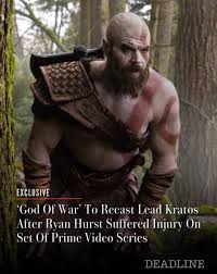 EXCLUSIVE: Prime Video’s ‘God Of War’ will have a new actor playing Kratos as the lead role in the high profile fantasy drama series after Ryan Hurst was seriously injured on the set of the PlayStation video game adaptation. Read more here: https://deadline.