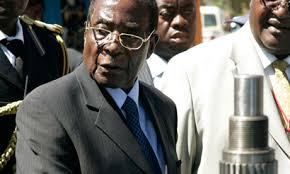 Photograph: Howard Burditt/Reuters. A Zimbabwean police officer arrested for using president Robert Mugabe&#39;s private toilet has been jailed for 10 days, ... - Zimbabwes-President-Rober-007