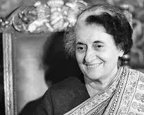 Image of Indira Gandhi becomes Prime Minister of India