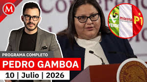 Noticiero completo de Pedro Gamboa del 10 de julio de 2026