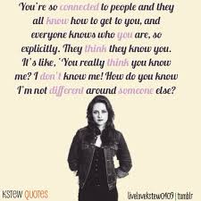 Kristen Stewart Quotes About Being Yourself. QuotesGram via Relatably.com