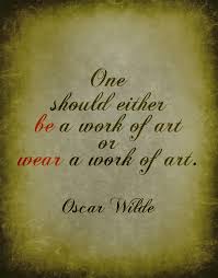 Wear a work of art ... or be a work of art. | Art | Pinterest via Relatably.com