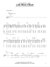 Time won't wait bass tab