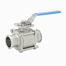 DM7300 Series Sanitary Three Piece Ball Valve | JFlow Controls