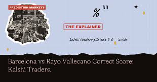 Barcelona Vs Rayo Vallecano Correct Score: Kalshi Traders Pile Into 4-0