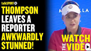 ‘Excuse me?’ – Lexi Thompson left reporter stunned in awkward Solheim Cup 
moment