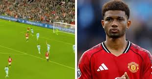 Amad Diallo wastes another golden chance to score against Brentford - captured