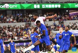 Pre-season friendly football match: Chelsea vs. Juventus