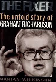 Bob Kernohan and I doing readings from The Fixer, the book of Graham Richardson for the ... - 6a0177444b0c2e970d01a3fceab733970b-pi
