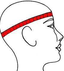 Image result for glengarry cap size chart