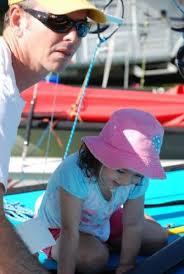 Photo: Alan Toogood. Darren and Elizabeth Smith set up the boat for races - 2010 Western Australian Hobie 16 State Championship - - medres_smitheliz500h