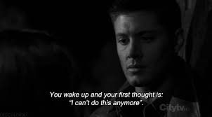 Supernatural Sad Quotes. QuotesGram via Relatably.com