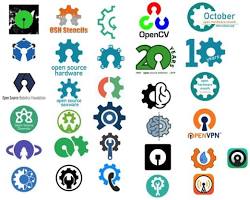 Gambar Opensource software logos