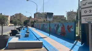 Una nuova area pedonale davanti al centro sportivo-educativo dedicato a Borsellino