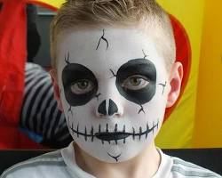 Halloween Face Painting Activity