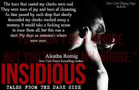 Insidious (Tales from the Dark Side, #1) by Aleatha Romig ... via Relatably.com