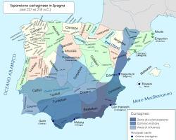 Immagine di Mappa Spagna Puniche
