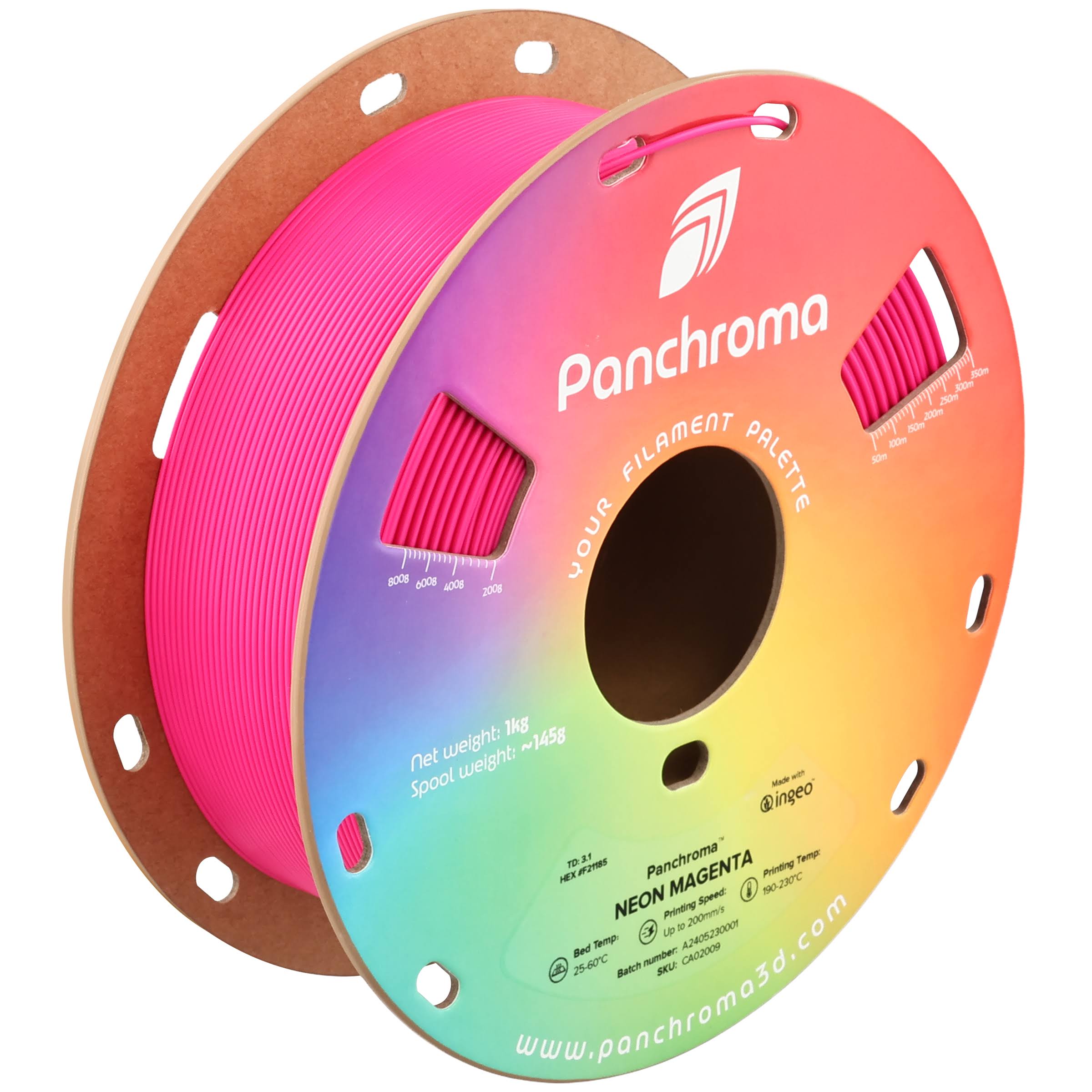 Panchroma Neon PLA - 1.75mm / 1kg / Neon Magenta