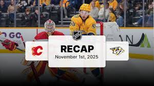 Predators' Bunting Leads Charge to End Skid Against Flames