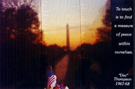 Vietnam Veterans Memorial Wall- What does it really say? via Relatably.com