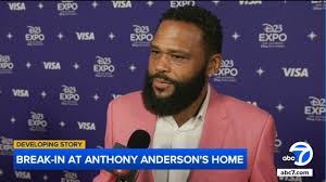 Anthony Anderson's Home Burglarized in Encino