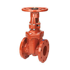 NIBCO® NS2920H F-607-RWS Flat Face Gate Valve, 4", Flanged ...