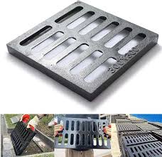 Amazon.com: apgbwj Cast Iron Drain Grate, 24 ""X24 Driveway ...