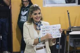 Preliminary, partial results put Costa Rican president’s handpicked successor ahead